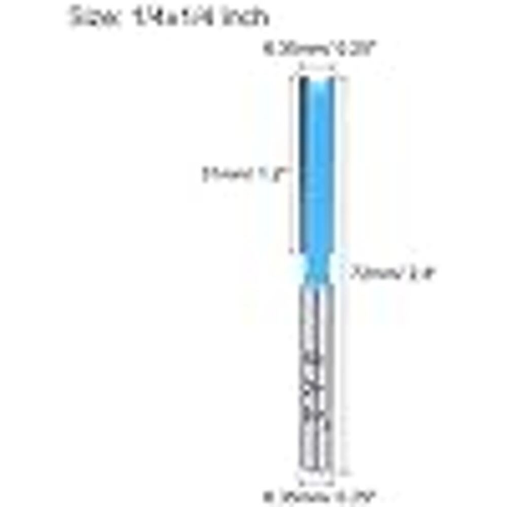 uxcell 1/4 Inch Shank Router Bit for Woodworking - Picture 4 of 5